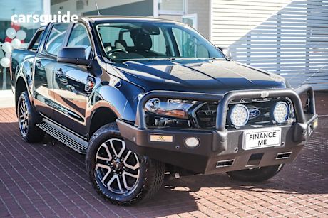 Black 2019 Ford Ranger Double Cab Pick Up Xls 3.2 (4X4)