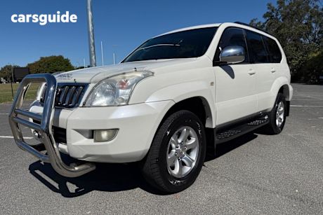 White 2006 Toyota Prado Wagon VX