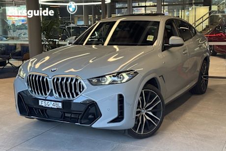 Grey 2024 BMW X6 Coupe Xdrive40I M Sport Mhev