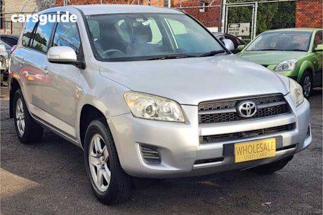Silver 2009 Toyota RAV4 Wagon Cv (4X4)