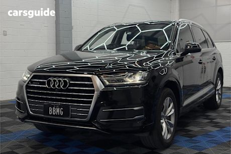 Black 2018 Audi Q7 Wagon 50 Tdi Quattro