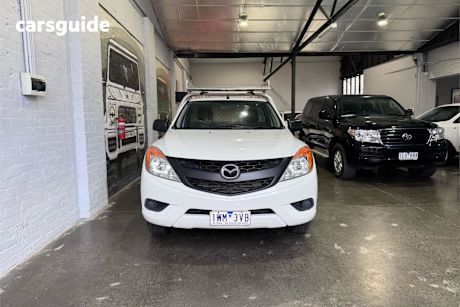 White 2015 Mazda BT-50 Cab Chassis Xt (4X2)