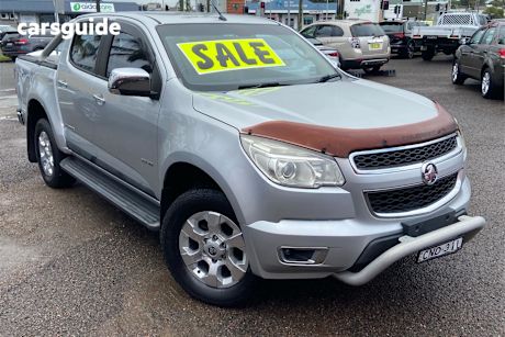 Silver 2013 Holden Colorado Crew Cab Pickup Ltz (4X4)