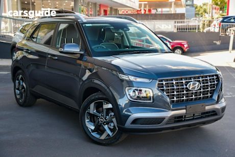 Grey 2025 Hyundai Venue Wagon