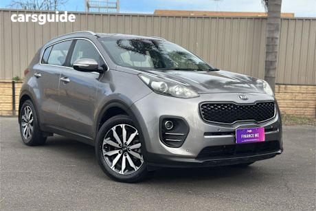 Silver 2018 Kia Sportage SUV SI PREMIUM F