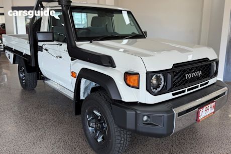White 2024 Toyota Landcruiser Cab Chassis Lc79 Gxl
