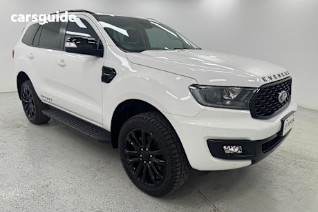 White 2020 Ford Everest Wagon Sport (4Wd)