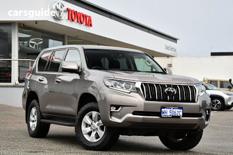 Brown 2018 Toyota Landcruiser Prado Wagon Gxl (4X4)