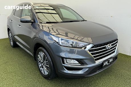 Grey 2018 Hyundai Tucson SUV ELITE 4X4