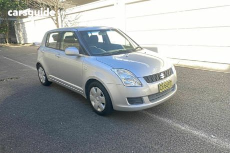 Silver 2009 Suzuki Swift Hatch F
