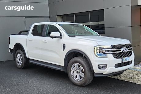 White 2025 Ford Ranger Ute Tray XLT 4X4