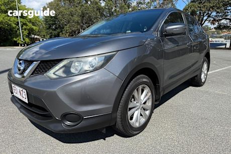 Grey 2014 Nissan Qashqai Wagon St (4X2)