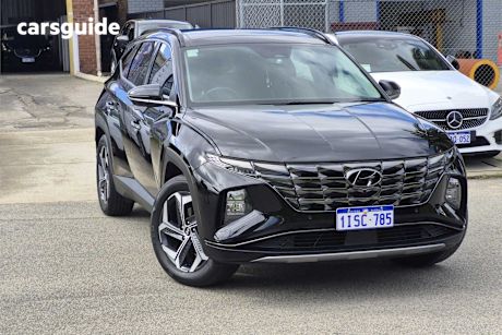 Black 2023 Hyundai Tucson SUV HIGHLANDER F
