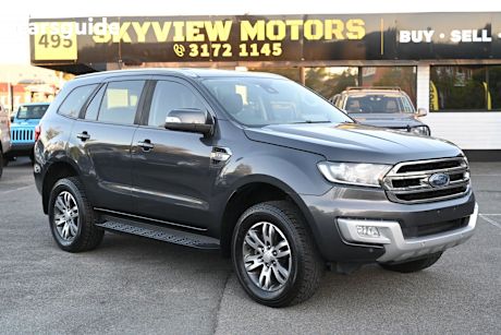 Grey 2018 Ford Everest SUV TREND 4X4