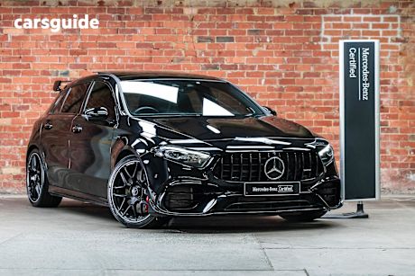 Black 2023 Mercedes-Benz A45 Hatchback S 4Matic+
