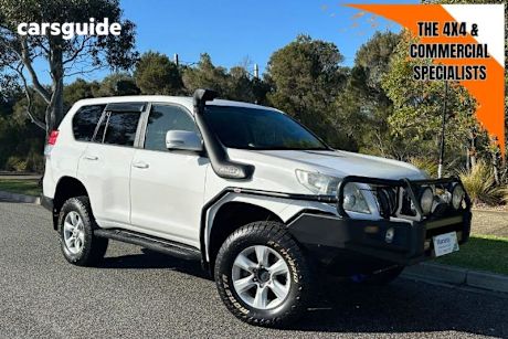 White 2011 Toyota Landcruiser Prado SUV GXL 4X4
