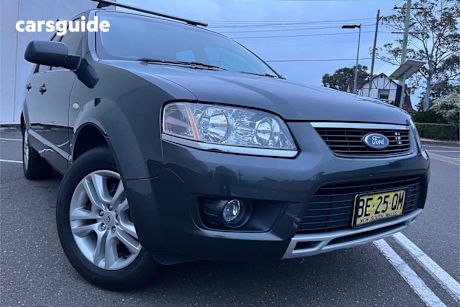 Grey 2009 Ford Territory Wagon Ts (Rwd)