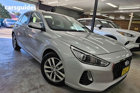 Silver 2017 Hyundai I30 Hatchback Active