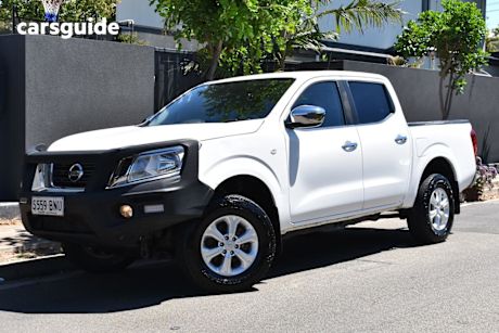 White 2016 Nissan Navara Double Cab Utility Rx (4X4)