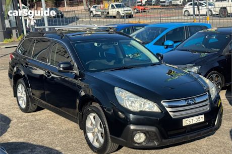 Black 2013 Subaru Outback Wagon 2.5I Premium