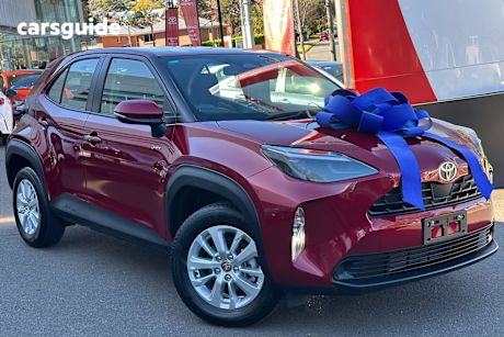 Red 2024 Toyota Yaris Cross SUV GX F