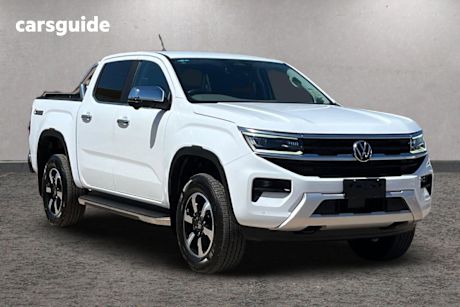 White 2023 Volkswagen Amarok Dual Cab Utility Core Tdi405 4Motion