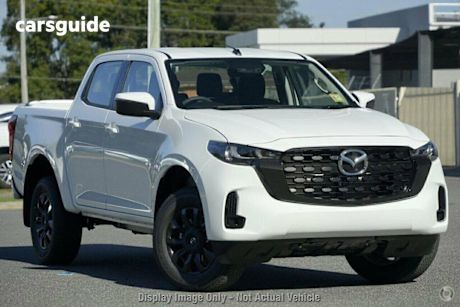 White 2025 Mazda BT-50 Dual Cab Pick-up Xt (4X4)
