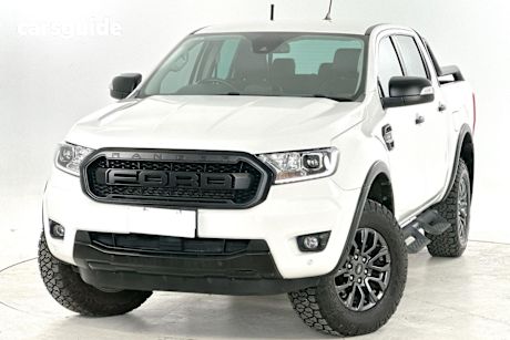 White 2021 Ford Ranger Ute Tray FX4 MAX 4X4