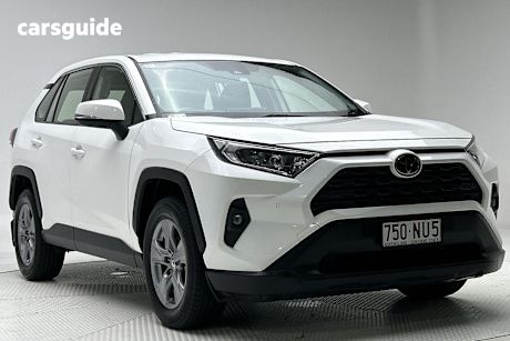 White 2023 Toyota RAV4 SUV GX F