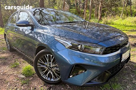 Blue 2022 Kia Cerato Sedan SPORT F