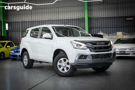 White 2021 Isuzu MU-X SUV LS-M 4X4