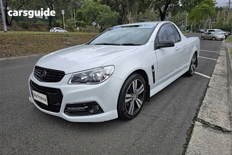White 2015 Holden UTE Utility Sv6 Storm