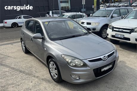 Silver 2010 Hyundai I30 Hatchback Sx