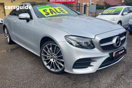 Silver 2017 Mercedes-Benz E300 Coupe
