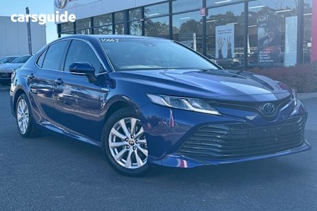 Blue 2020 Toyota Camry Sedan ASCENT F