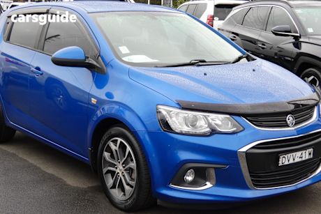 Blue 2018 Holden Barina Hatch LS F