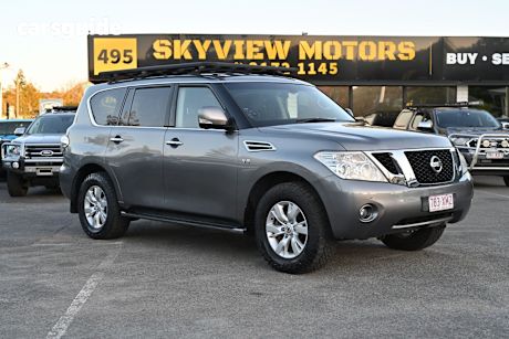 Grey 2017 Nissan Patrol SUV TI 4X4