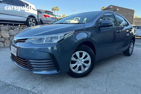 Grey 2018 Toyota Corolla Sedan ASCENT F