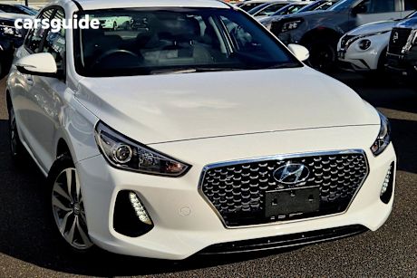 White 2020 Hyundai I30 Hatch ACTIVE F