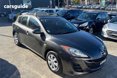 Grey 2009 Mazda 3 Hatchback Neo
