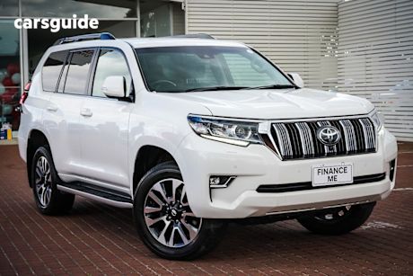 White 2022 Toyota Landcruiser Prado Wagon Vx