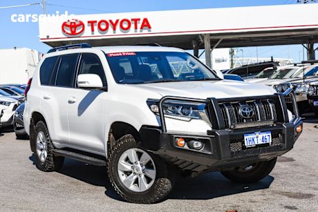 White 2021 Toyota Landcruiser Prado SUV GXL 4X4