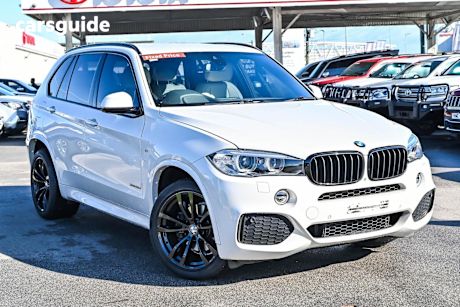 White 2015 BMW X5 Wagon Xdrive 30D