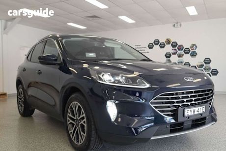Blue 2022 Ford Escape SUV F