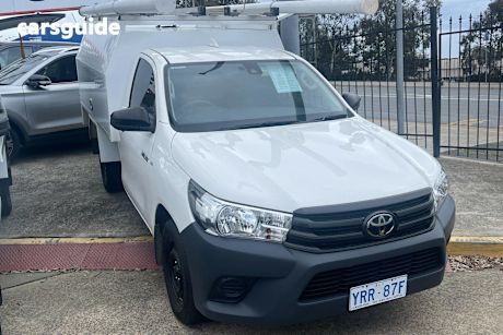 White 2021 Toyota Hilux Cab Chassis Workmate (4X2)