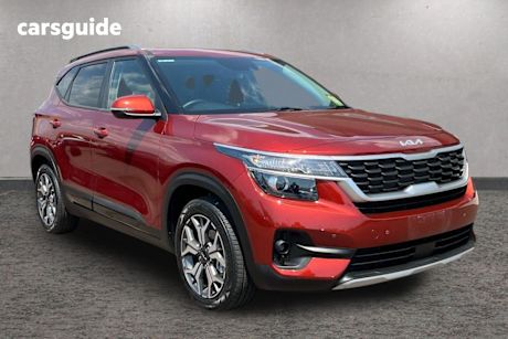 Orange 2022 Kia Seltos SUV SPORT+ 4X4