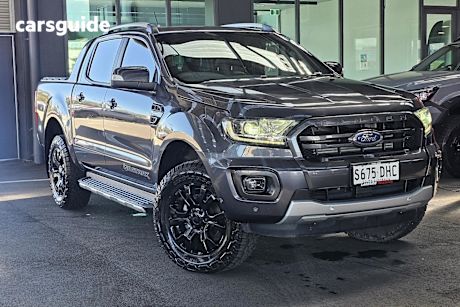 Grey 2020 Ford Ranger Ute Tray WILDTRAK 4X4