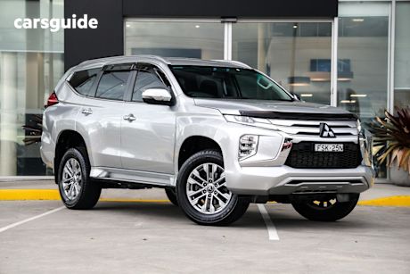 Silver 2023 Mitsubishi Pajero Sport Wagon Glx (2Wd) 5 Seat