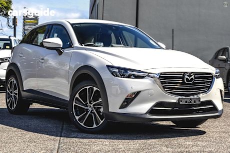 White 2025 Mazda CX-3 SUV G20 EVOLVE F