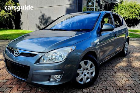 Silver 2009 Hyundai I30 Hatchback Sx